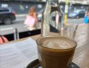 Coffe up the road from the Airbnb 