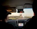 Mum and Bert driving