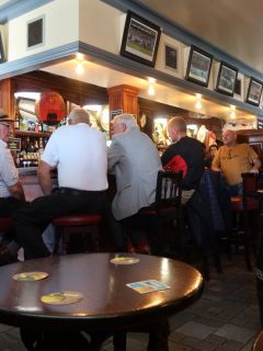 The men in the bar. So kind